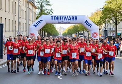 15 dossards des Tourrais parmi 36 000 participants