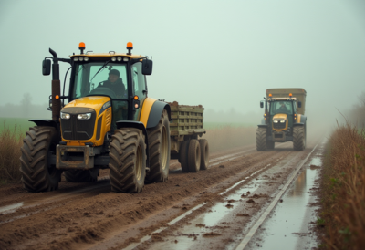 Les agriculteurs en colère
